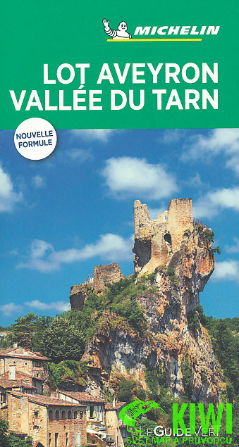Michelin průvodce Lot Aveyron Vallée du Tarn francouzsky