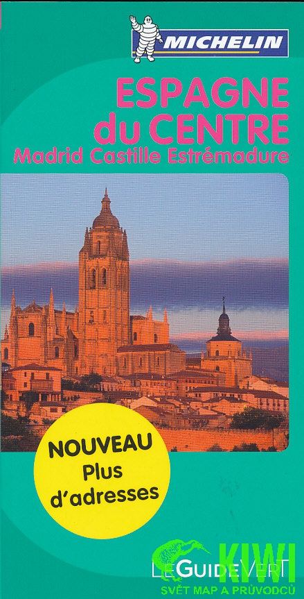 Michelin průvodce Espagne du Centre 2. edice francouzsky
