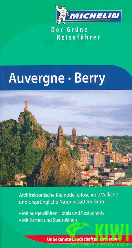 Michelin průvodce Auvergne,Berry německy