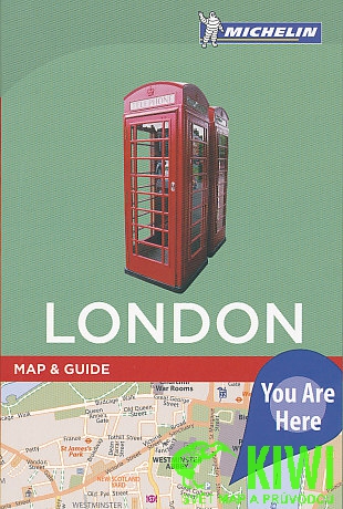 Michelin průvodce s mapou London (Londýn) anglicky