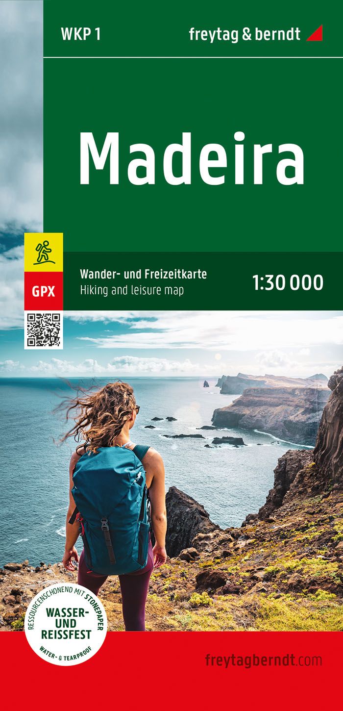 Madeira - turistická mapa