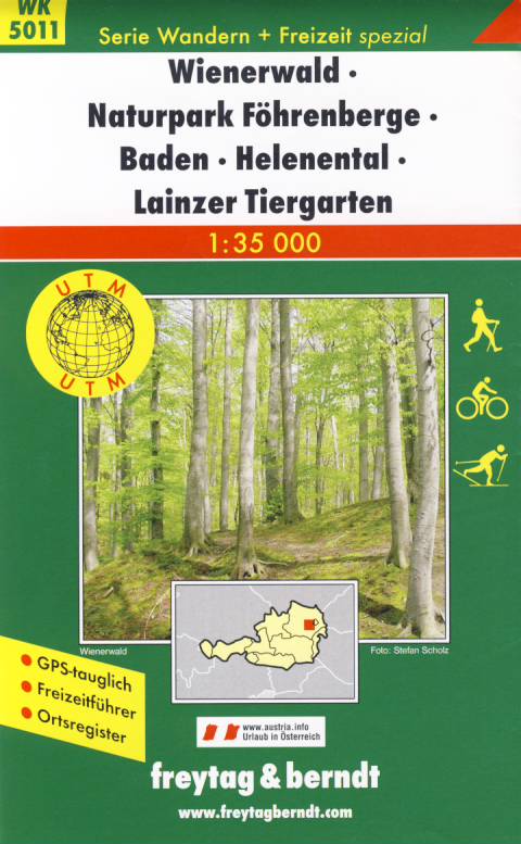 Freytag & Berndt Wienerwald, Naturpark Fohrenberge (WK 5011)