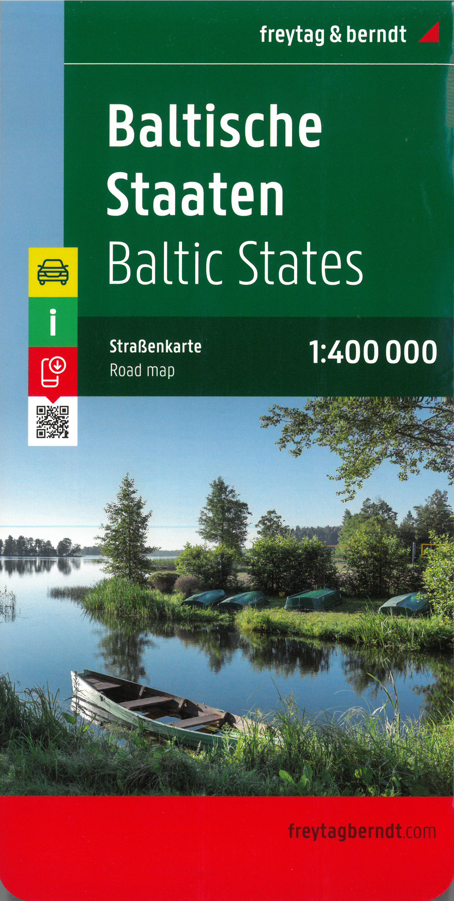 Freytag & Berndt Baltic States (Estonsko, Lotyšsko, Litva) 1:400 t.