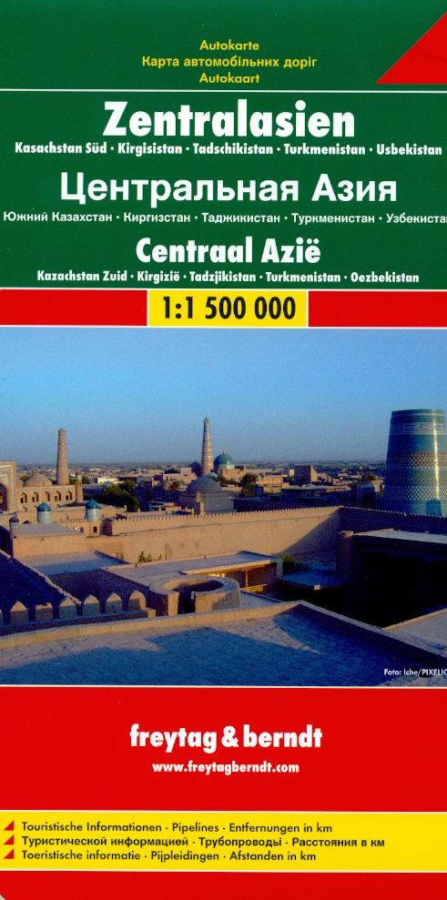 Freytag & Berndt mapa Central Asia 1:1,5 mil.