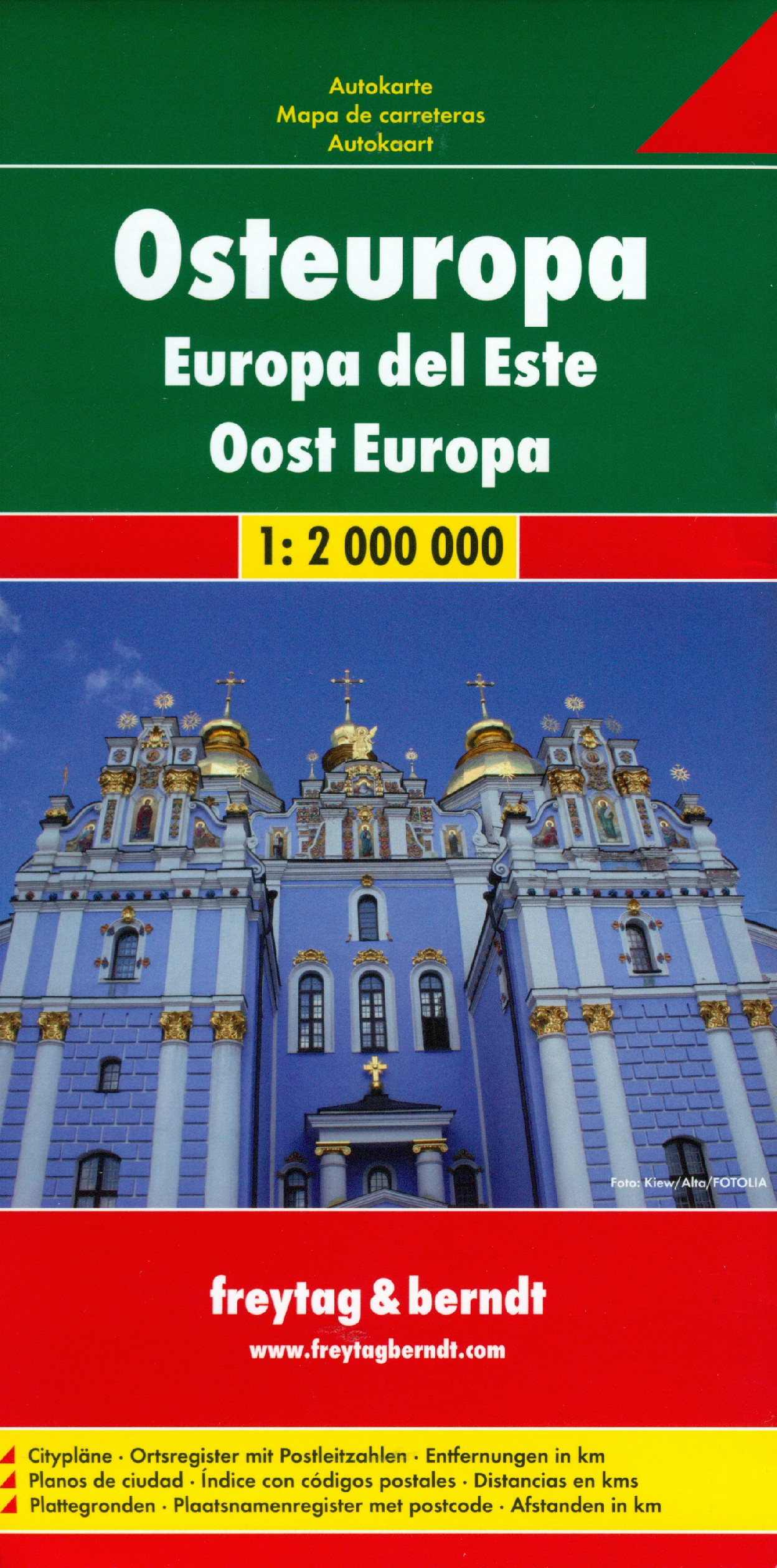 Freytag & Berndt Východní Evropa 1:2 mil.
