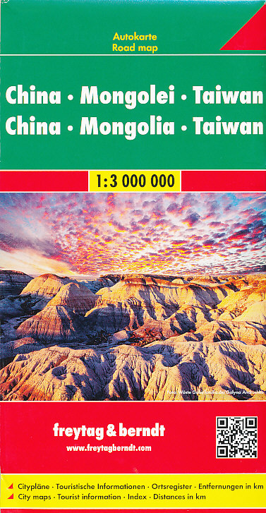 Freytag & Berndt mapa China,Mongolia,Taiwan 1:3 mil.