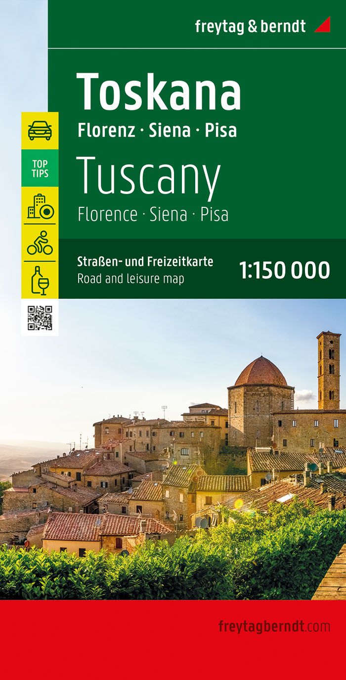 Freytag & Berndt mapa Toskánsko (Toscana) 1:150 t.