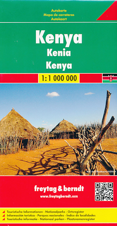 Freytag & Berndt mapa Kenya 1:1 mil.