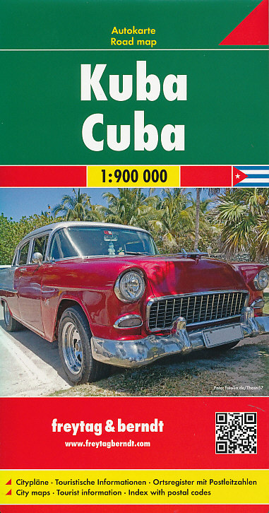 Freytag & Berndt mapa Kuba 1:900 t.
