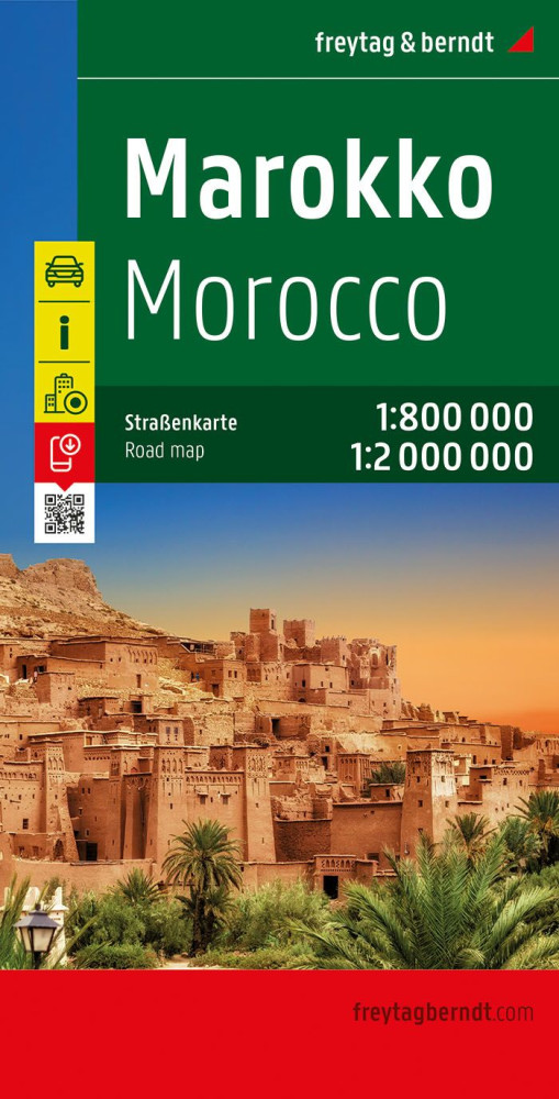 Freytag & Berndt mapa Marokko (Maroko) 1:800 t.-1:2 mil.