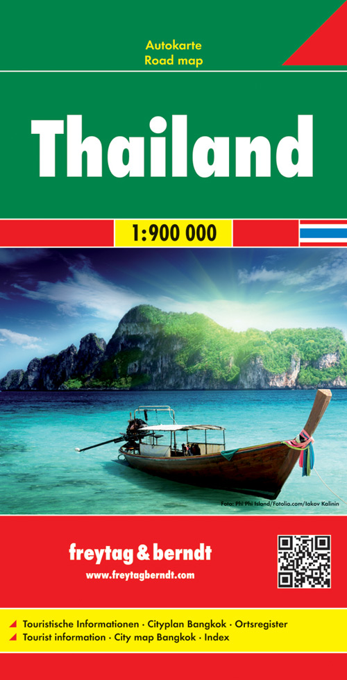 Freytag & Berndt mapa Thailand 1:900 t.