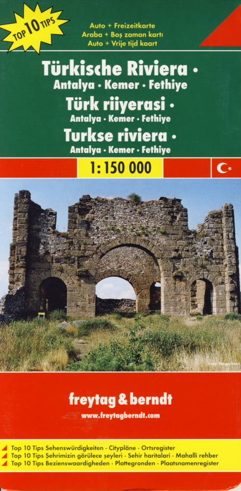 Freytag & Berndt Turkisch Riviera-Antalya, Kemer, Fethiye 1:150 t.