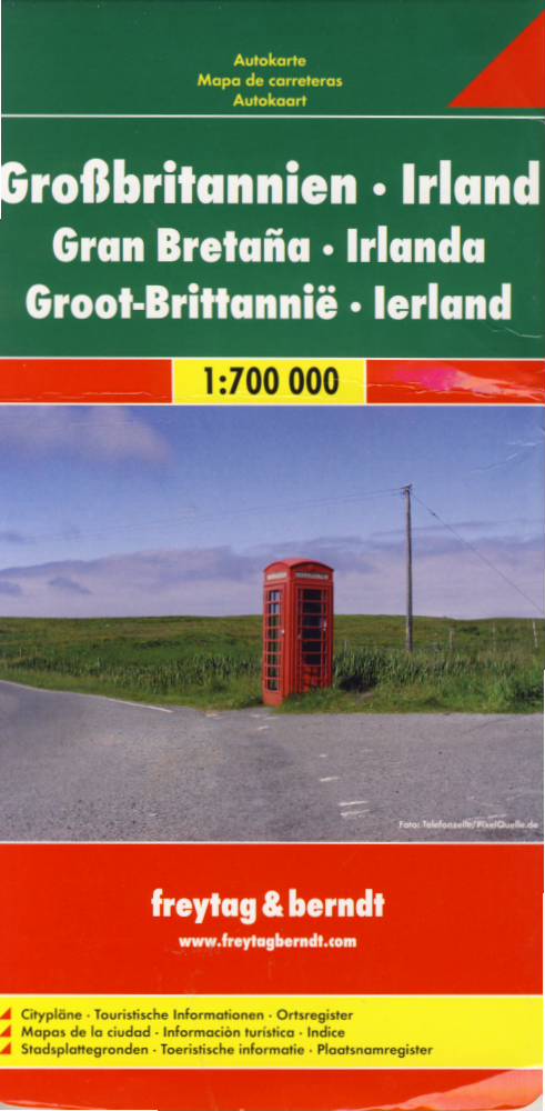 Freytag & Berndt Velká Británie, Irsko 1:700 t.