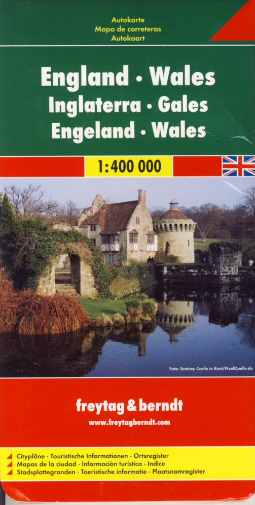 Freytag & Berndt England - Wales 1:600 t.