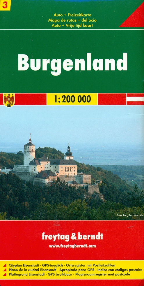 Freytag & Berndt Rakousko 3 - Burgenland 1:200 t.