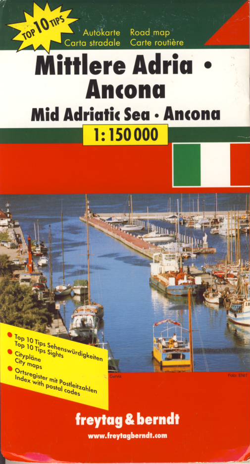 Freytag & Berndt Mittlere Adria, Ancona 1:150 t.