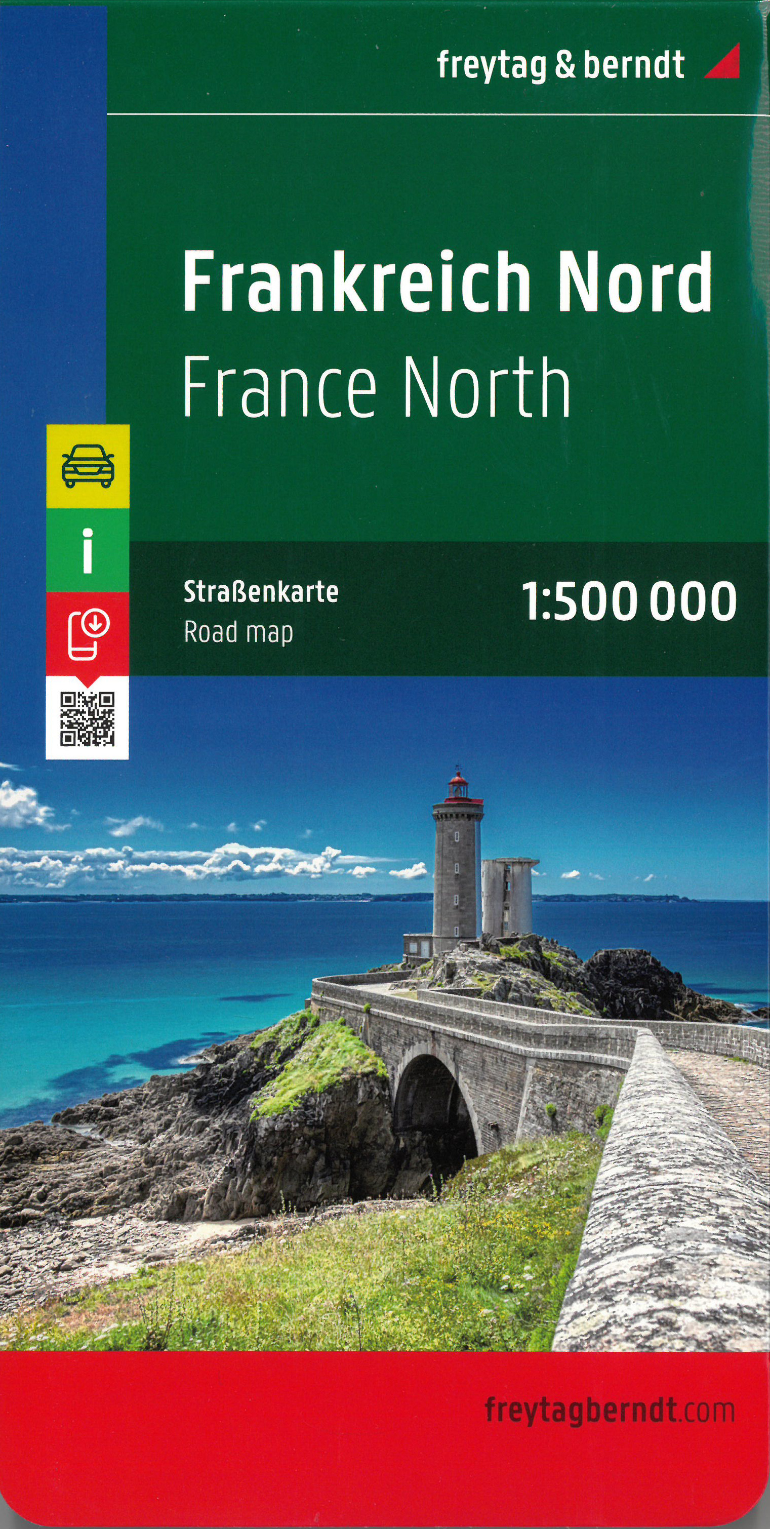 Freytag & Berndt mapa France Nord 1:500 t.