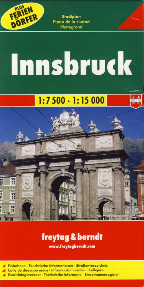 Freytag & Berndt plán Innsbruck 1:15 t.