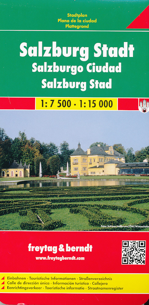Freytag & Berndt plán Salzburg 1:15 t. + 1:7,5t.