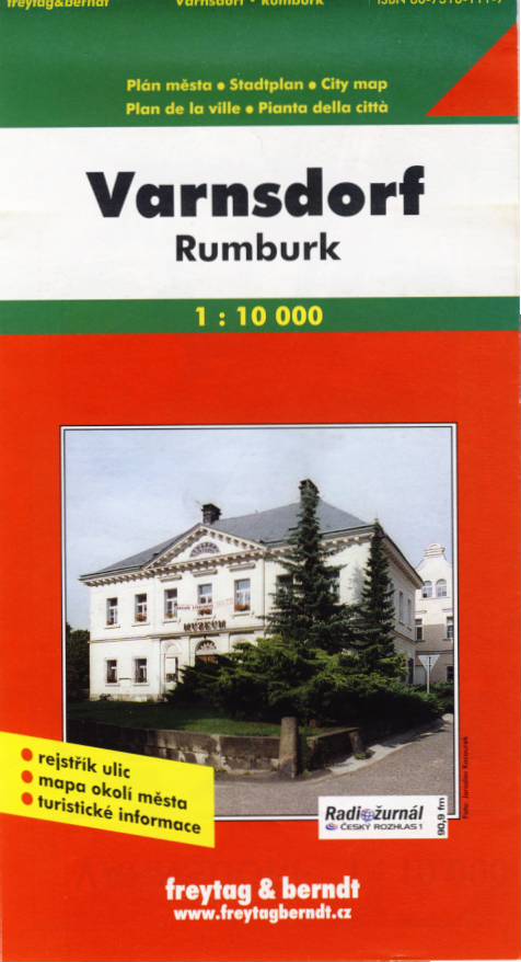 Freytag & Berndt plán Rumburk, Varnsdorf 1:10 t.