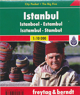 Freytag & Berndt plán Istanbul 1:10 t. kapesní laminovaný