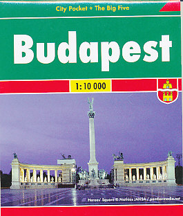 Freytag & Berndt plán Budapest 1:10 t.
