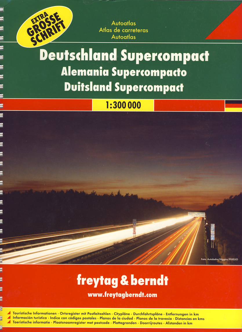 Freytag & Berndt atlas Deutschland Supercompact 1:300 t.