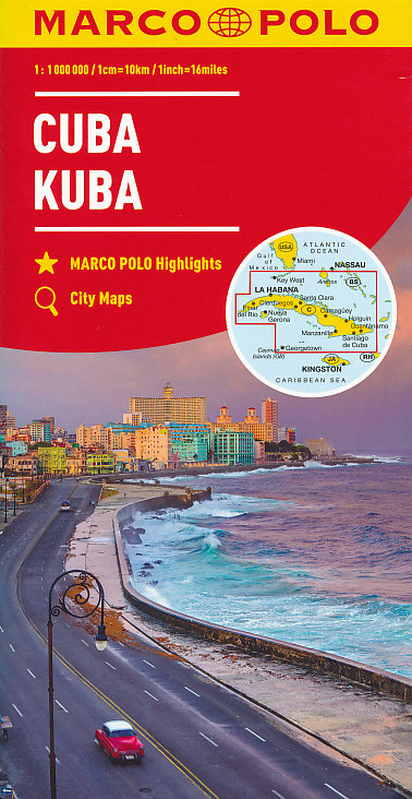 Marco Polo/MAIRS vydavatelství mapa Cuba 1:1 mil.