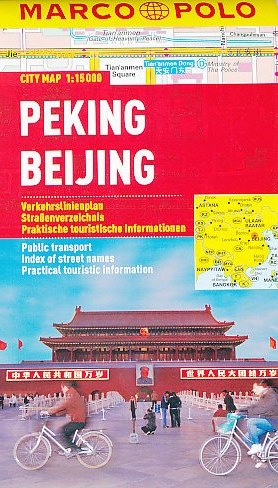 Marco Polo/MAIRS vydavatelství plán Beijing 1:15 t. kapesní laminovaný