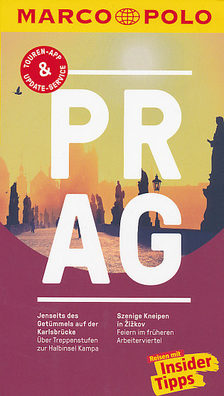 Marco Polo/MAIRS vydavatelství průvodce Prag (Praha) - německy Marco Polo