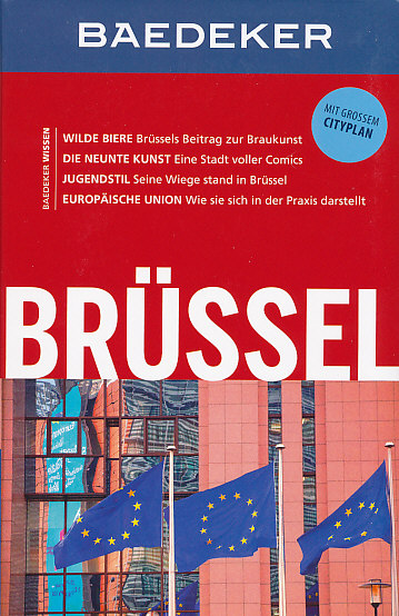 průvodce Brussel německy Baedeker