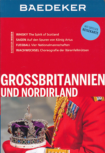 Baedeker průvodce Grossbritannien,Nordirland (Velká Británie) německy Ba