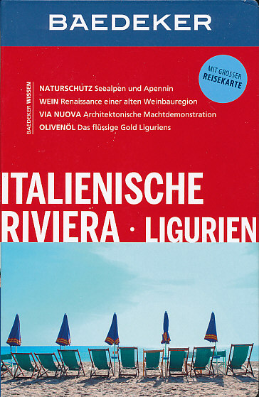 průvodce Italienische Riviera,Ligurien německy Baedeker