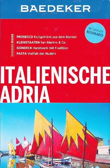 průvodce Italienische Adria německy Baedeker