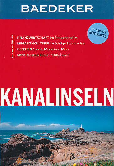 průvodce Kanalinseln německy Baedeker