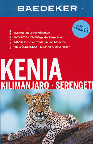 Baedeker průvodce Kenia + Kilimanjaro + Serengeti (Keňa) německy Baedeke