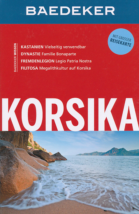 průvodce Korsika edice německy Baedeker