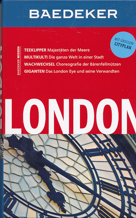 průvodce London 18.edice německy Baedeker