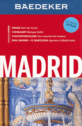 průvodce Madrid německy Baedeker