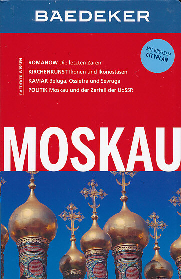 průvodce Moskau (Moskva) německy Baedeker