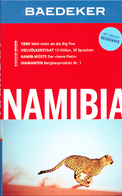 průvodce Namibia 7.edice německy Baedeker