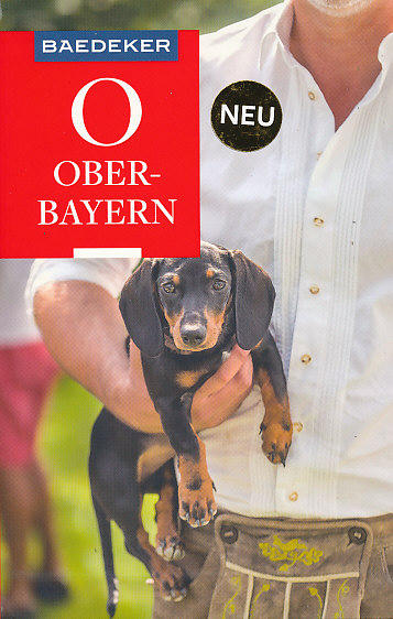 průvodce Oberbayern německy Baedeker