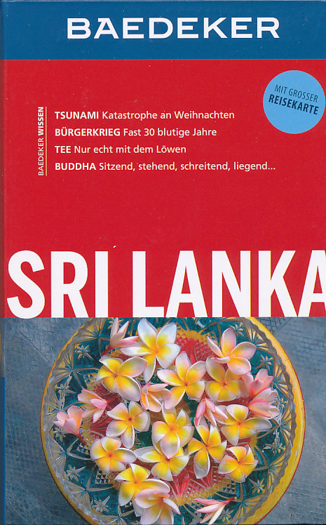 průvodce Sri Lanka 5.edice německy Baedeker