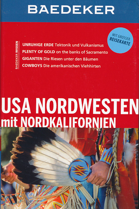 průvodce USA Nordwesten mit Nordkalifornien německy Baedeker