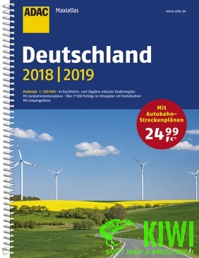 ADAC atlas Deutschland maxi 1:150 t. 2018/2019