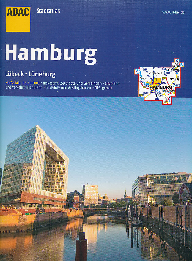 ADAC atlas Hamburg 1:20 t.