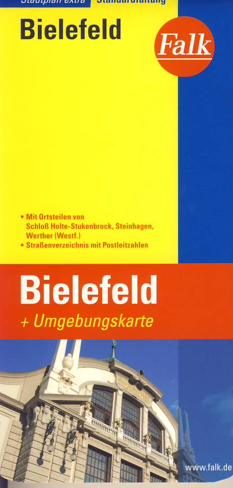 Falk vydavatelství plán Bielefeld 1:20 t.
