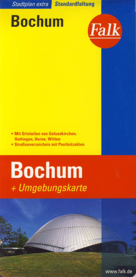 Falk vydavatelství plán Bochum 1:17,5 t.
