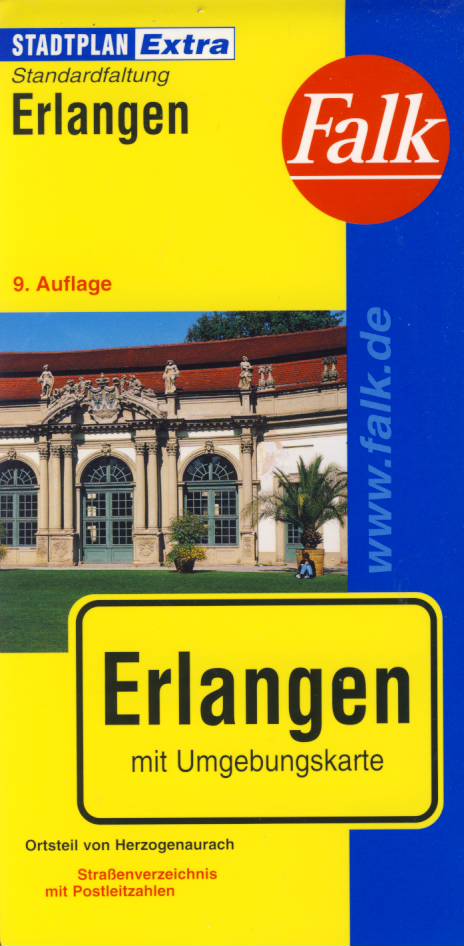 Falk vydavatelství plán Erlangen 1:18 t.