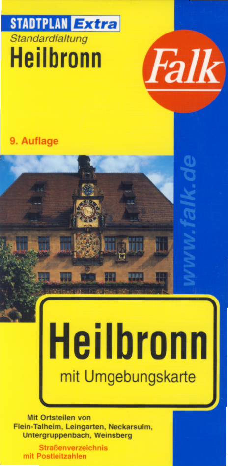 Falk vydavatelství plán Heilbronn 1:18 t.